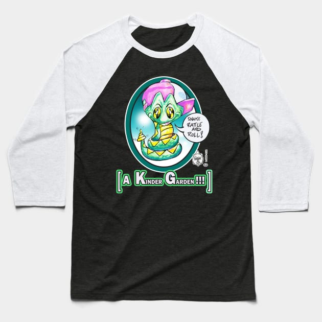 AKG - RATTLESNAKE Baseball T-Shirt by DHARRIS68